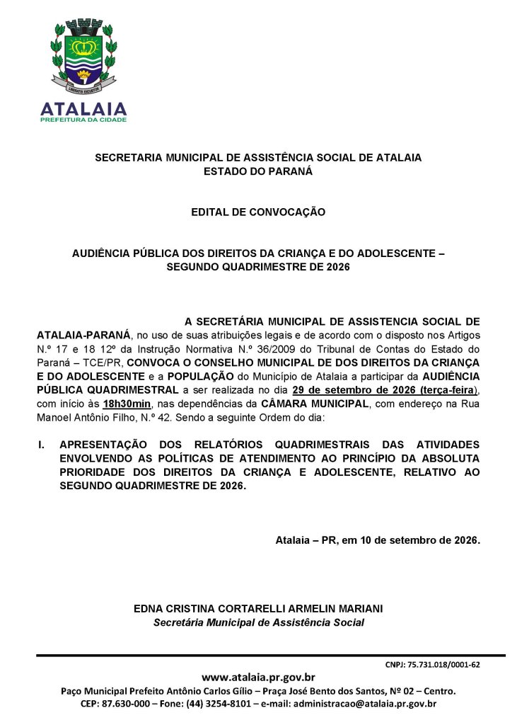 Audiências Públicas